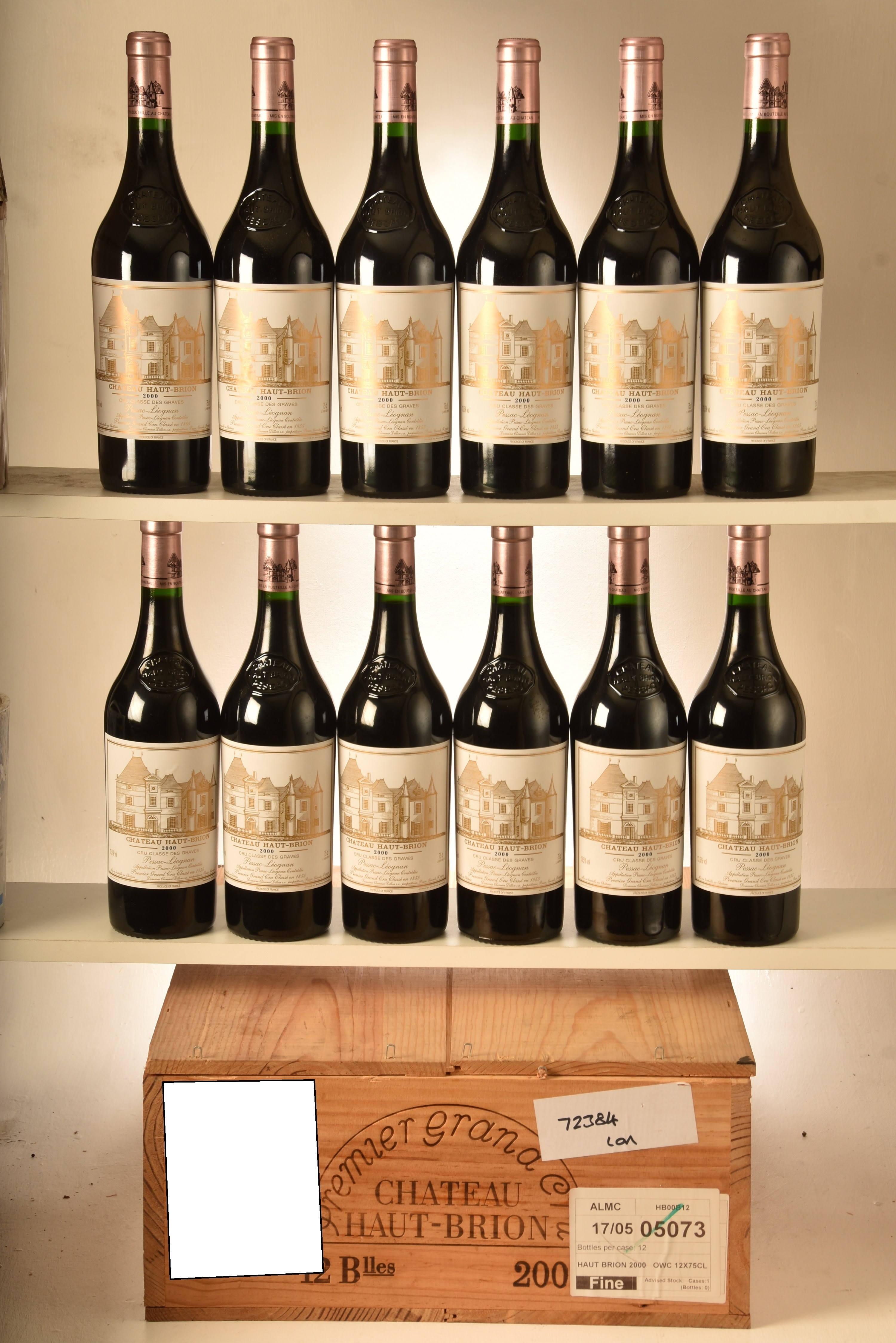 Haut Brion/Pichon Baron/LLC/Fleur-Petrus 2000