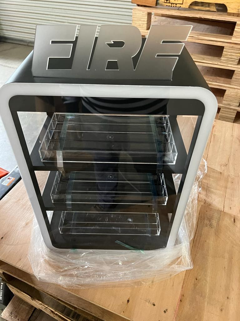 FIRE XL E-Cigarette Display Cabinet. 900units. EXW Los Angeles 