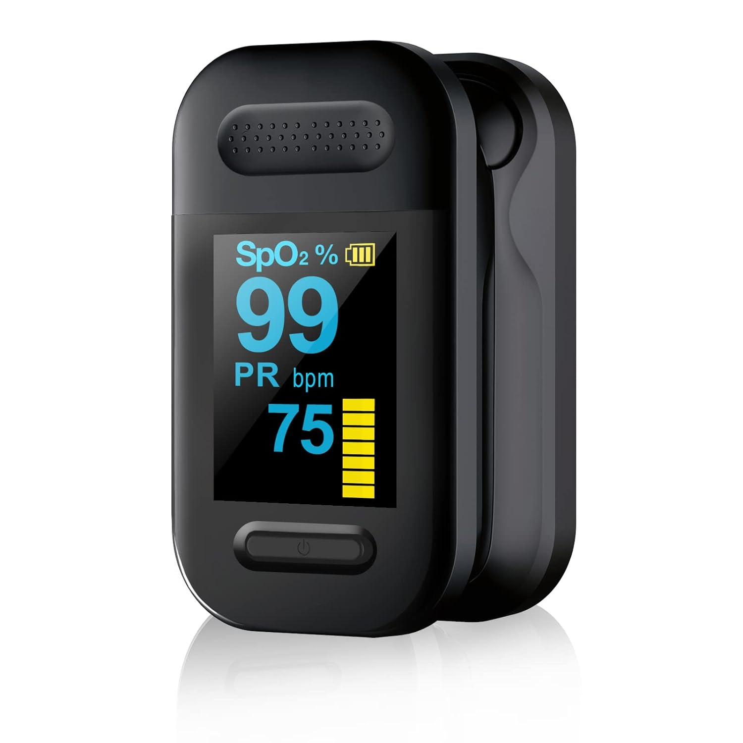 FFemometer Fingertip Pulse Oximeter Blood Oxygen Monitor                               