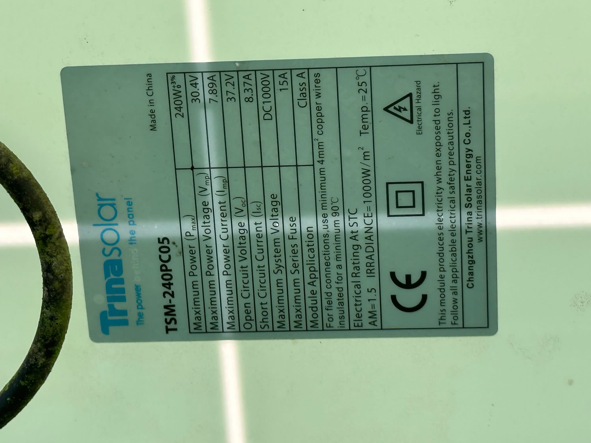 Second hand solar panels offer