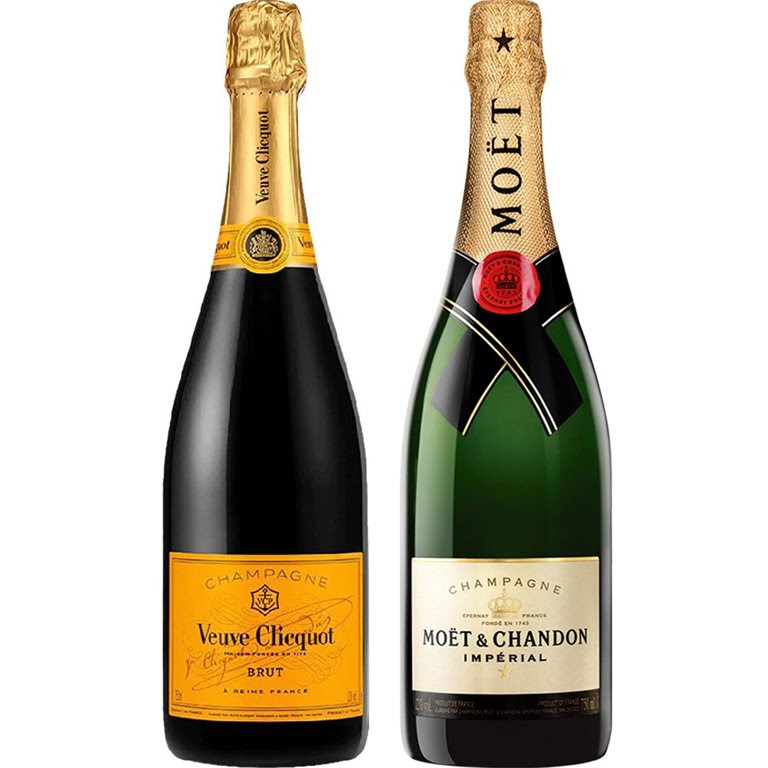 Moet & Chandon and Veuve Clicquot, Ex-Hong Kong: