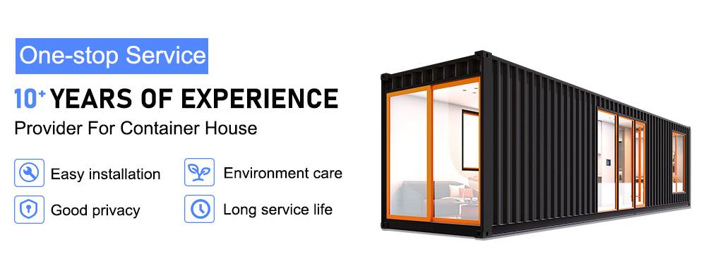 2024 hot-selling CH 802 Prefab 40ft shipping container homes