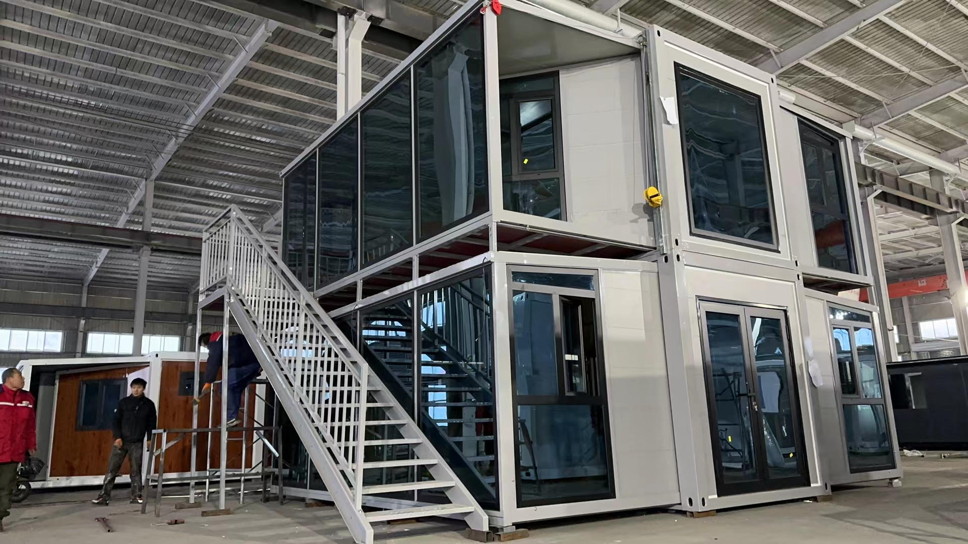 2 storey Foldable office container house