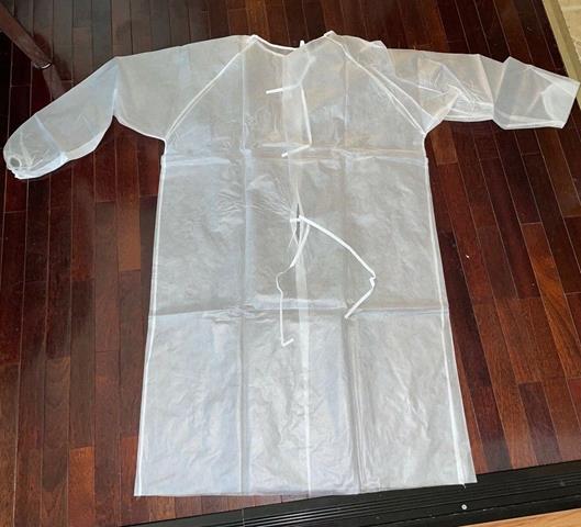 White Isolation gowns USA