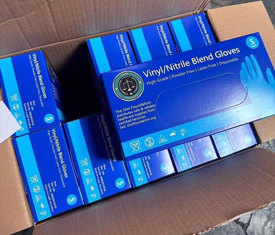 Vinyl/Nitrile Blend Gloves USA