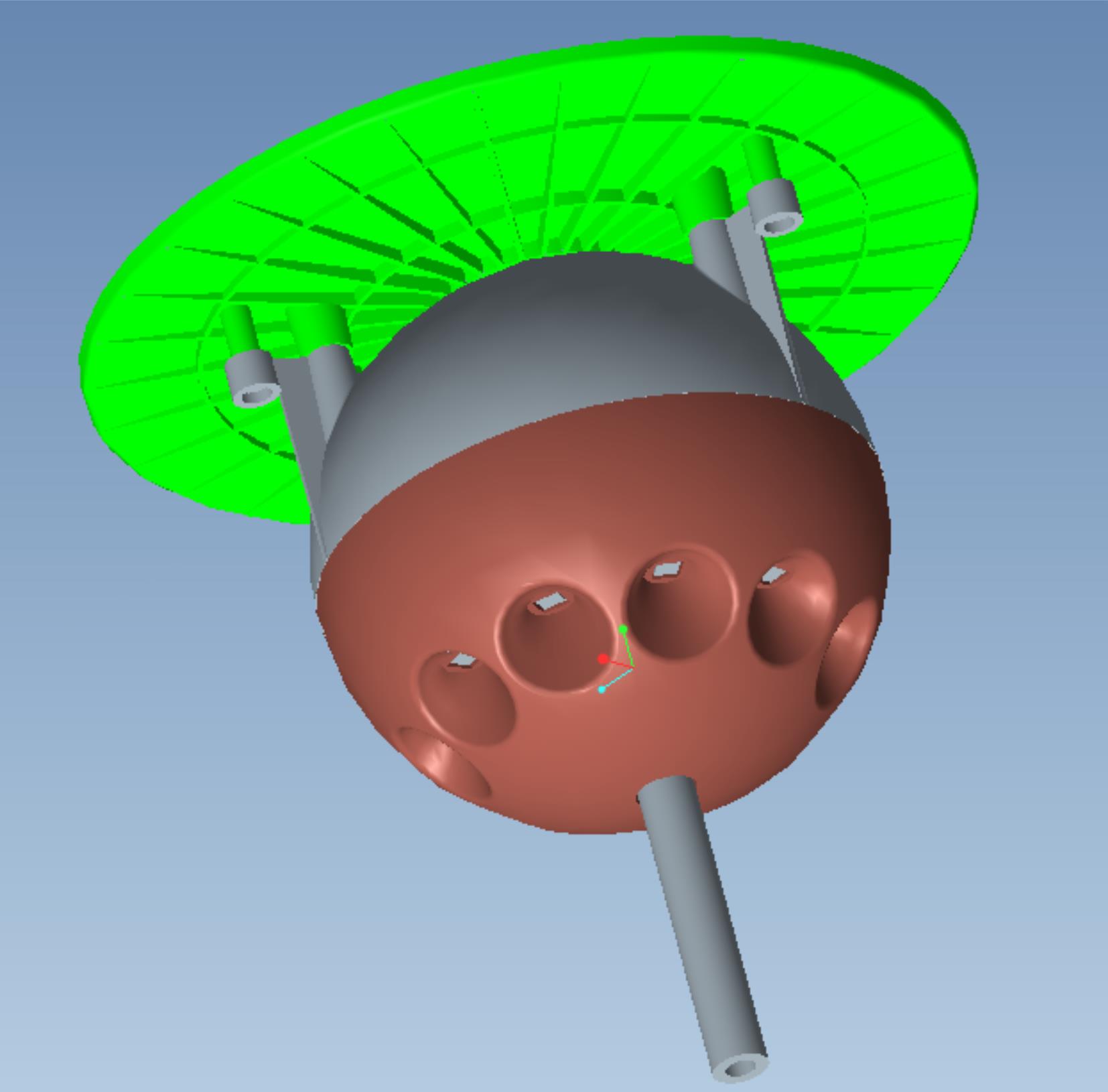 Introducing a new solar flagpole ball light JY8-869. 