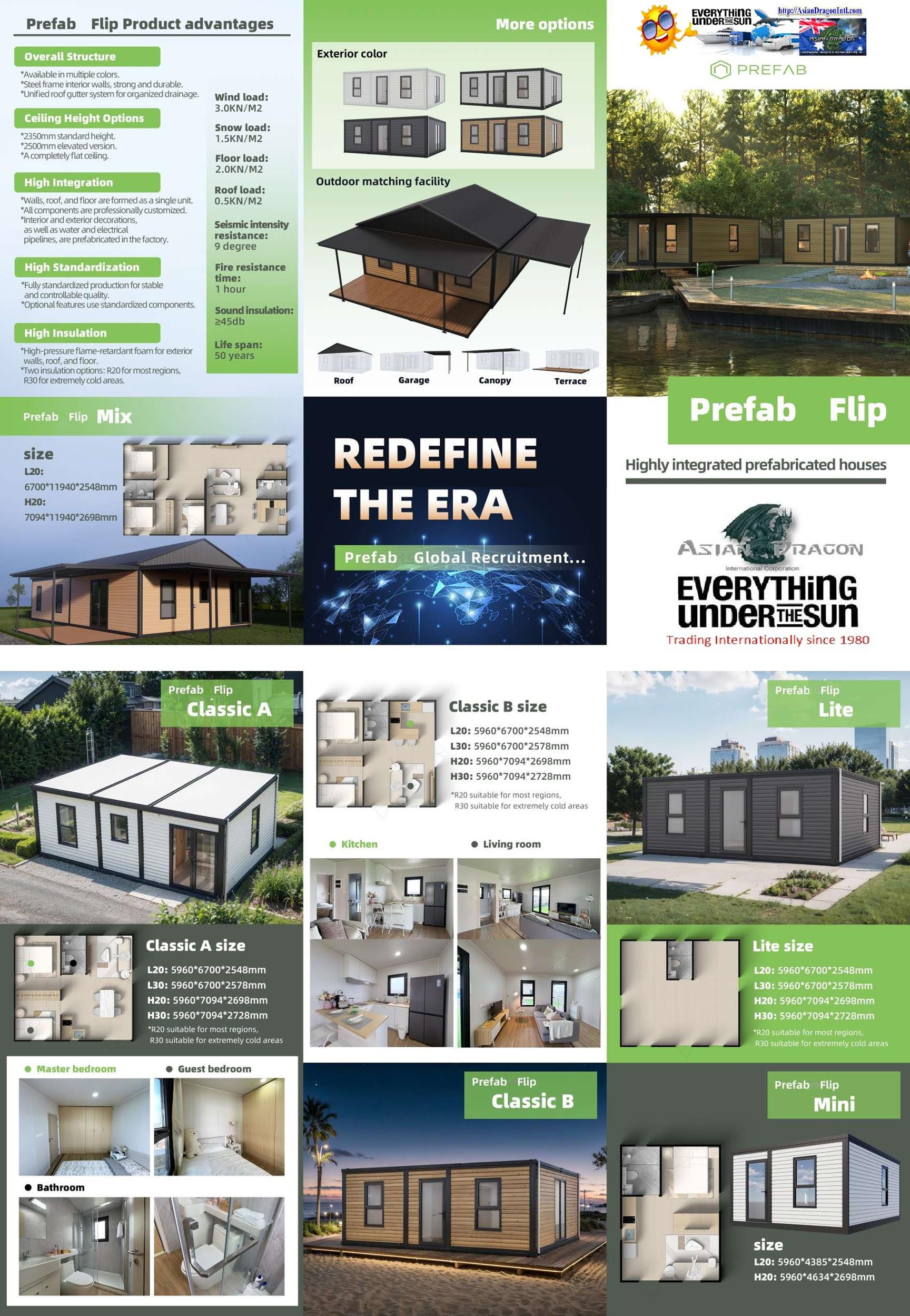 Prefab house - product launch