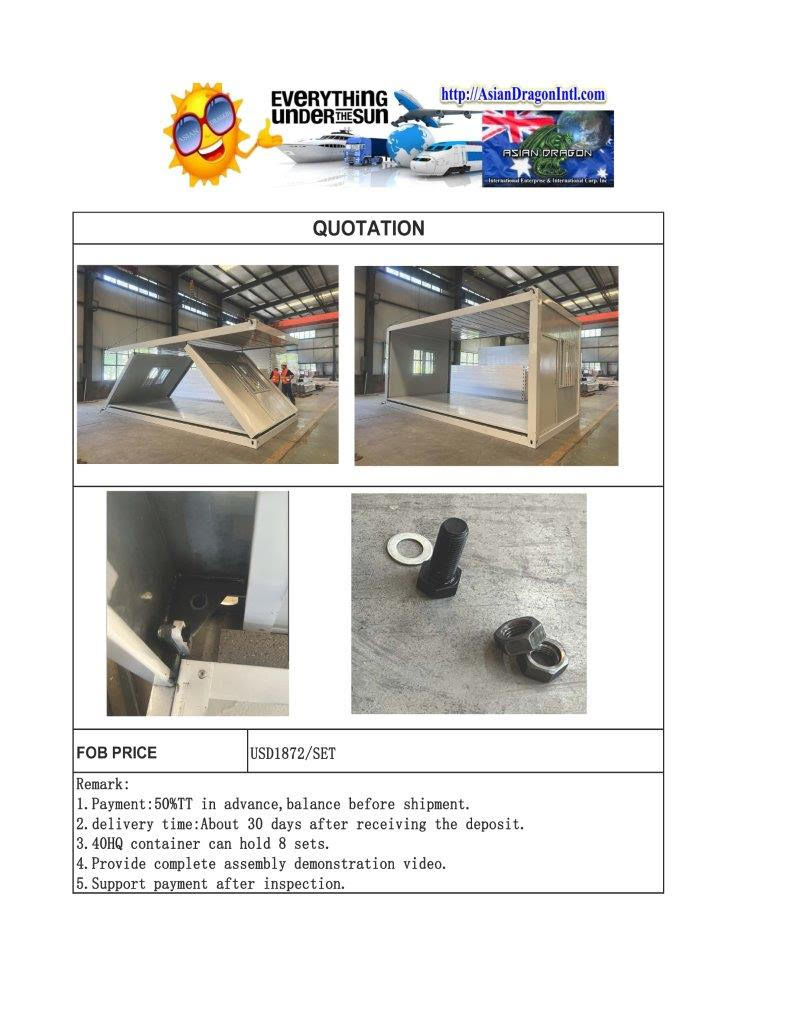 ABZ-type container house upgrade direct from manufacturer