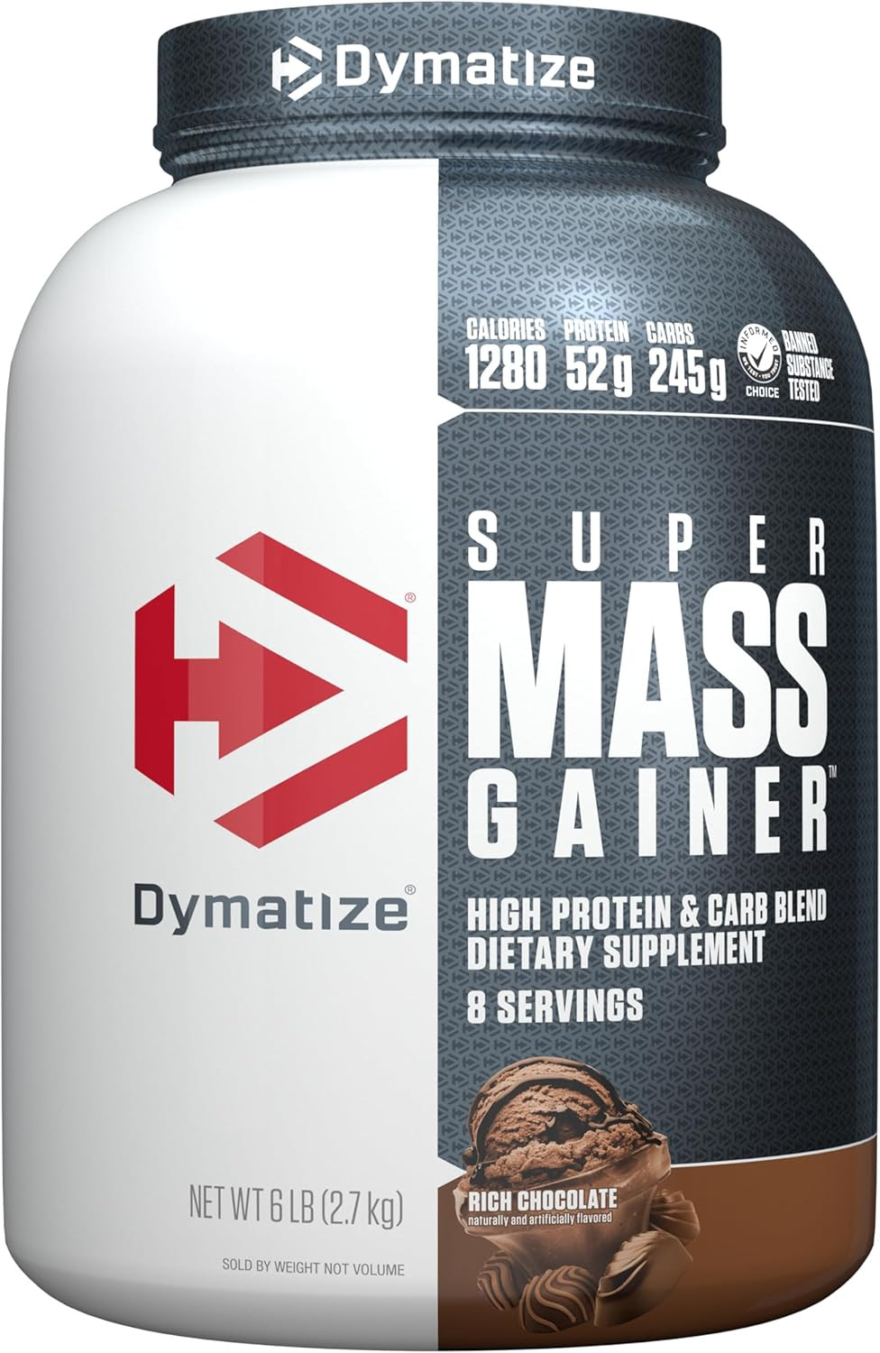 Dymatize 6 lbs Super Mass Gainer Protein Powder. 18000 Bottles.  EXW Los Angeles $20.00 Bottle.