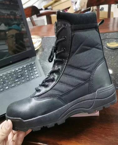 Stock police/ military  boots China