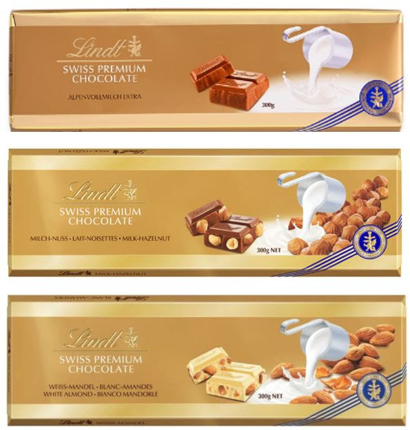 Lindt Vollmilch Extra Tafel