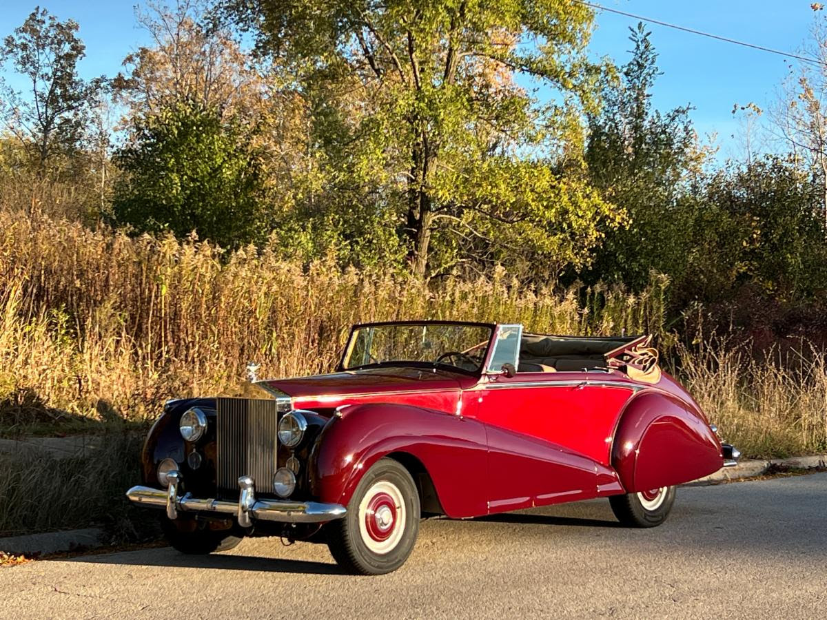 1953 Rolls-Royce Silver Dawn Drophead Coupe Park Ward LHD