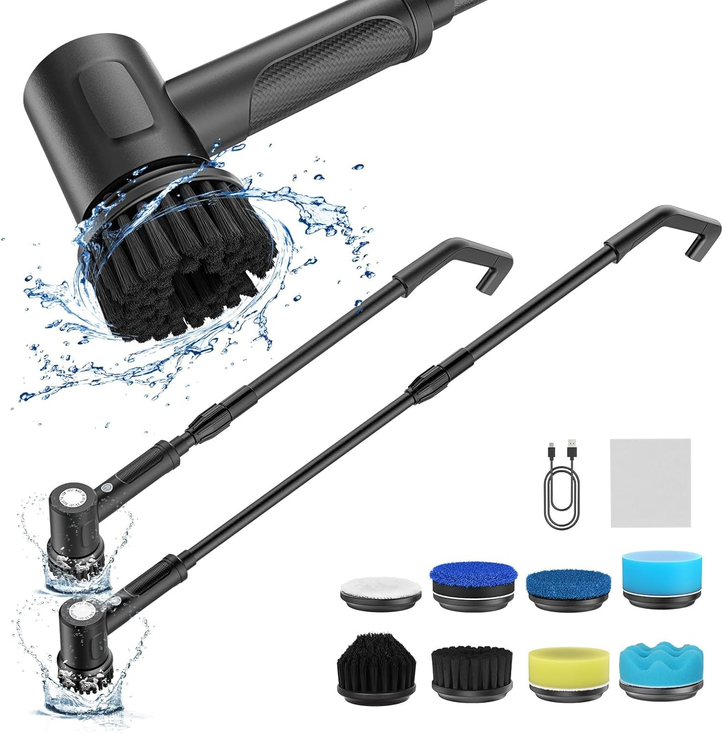 Electric Cordless 8 in 1 Spin Scrubber. 220 Units. EXW AZ USA $12.50 Unit.