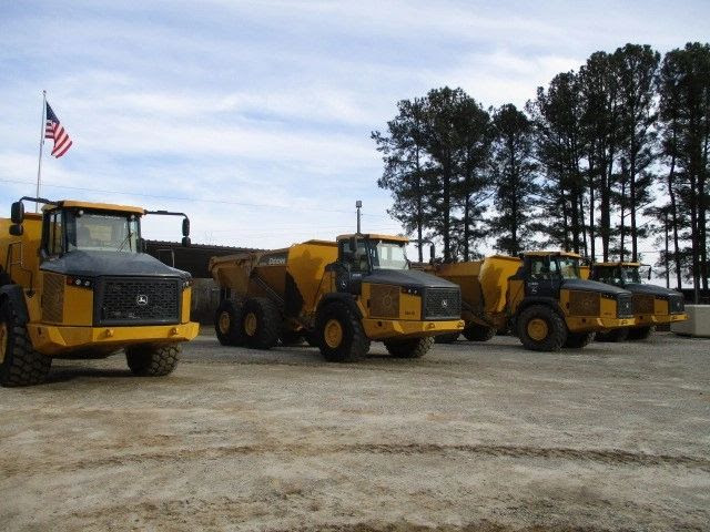 (4) 2020 John Deere 460E Off Road Trucks!