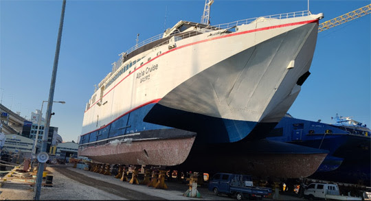 Ref. No. : BNC-FF-478-97 (M/V ALPHA CRUISE),  CATAMARAN TYPE OF FAST FERRY