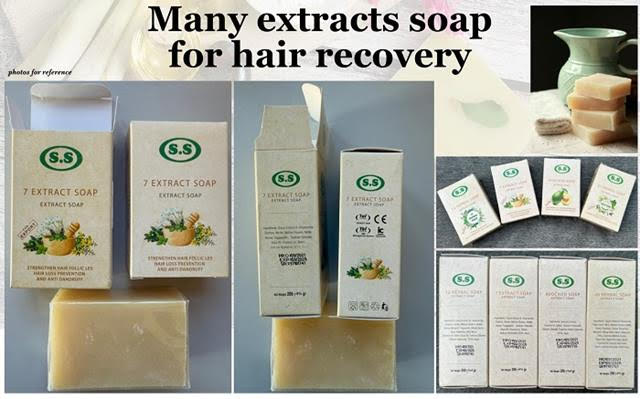 Hard soap for hair recovery and bodycare Europe