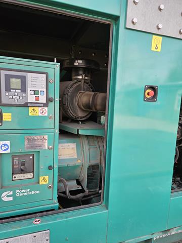 2022 Used 275 Kva Cummins/Stamford Acoustic generator,