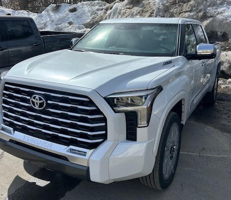 2025 Toyota Tundra Hybrid Capstone - Wind Chill Pearl