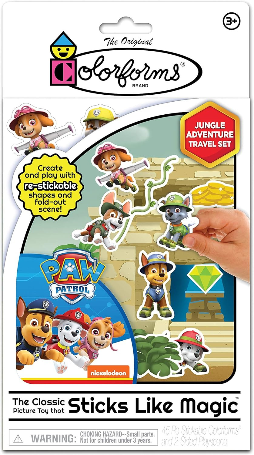 Paw Patrol  Colorforms Travel Set. 744 Units. EXW Ohio $2.95 Unit. Retail $12.49
