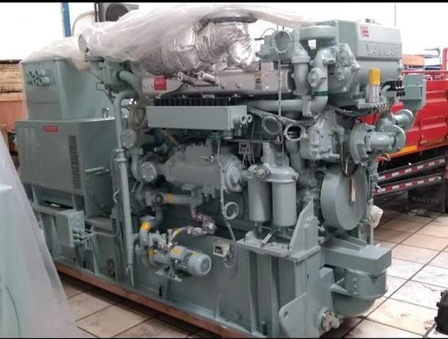 For Sale - Ref : A10022025-3 3 units Yanmar 6NY16L-SW generator sets (Marine). 