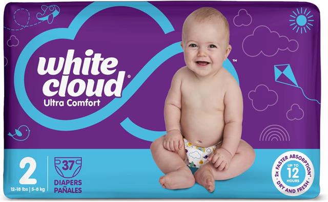 White Cloud Truckloads Of Baby Diapers   