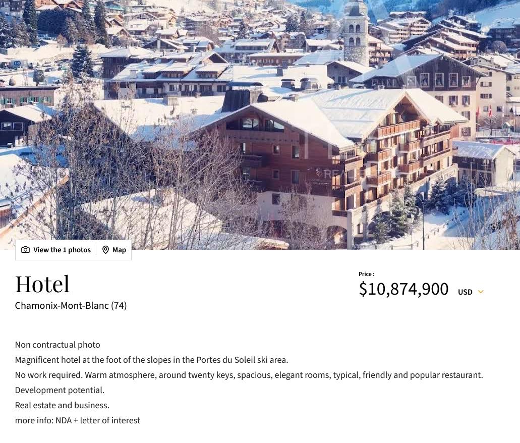 HOTEL CHAMONIX-MONT-BLANC