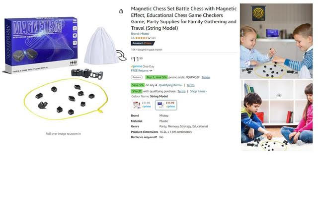 Magnetic Chess Set Europe