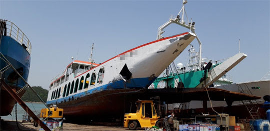 Ref. No. : BNC-CF-155-04 (M/V TBN), LCT TYPE OF CAR FERRY