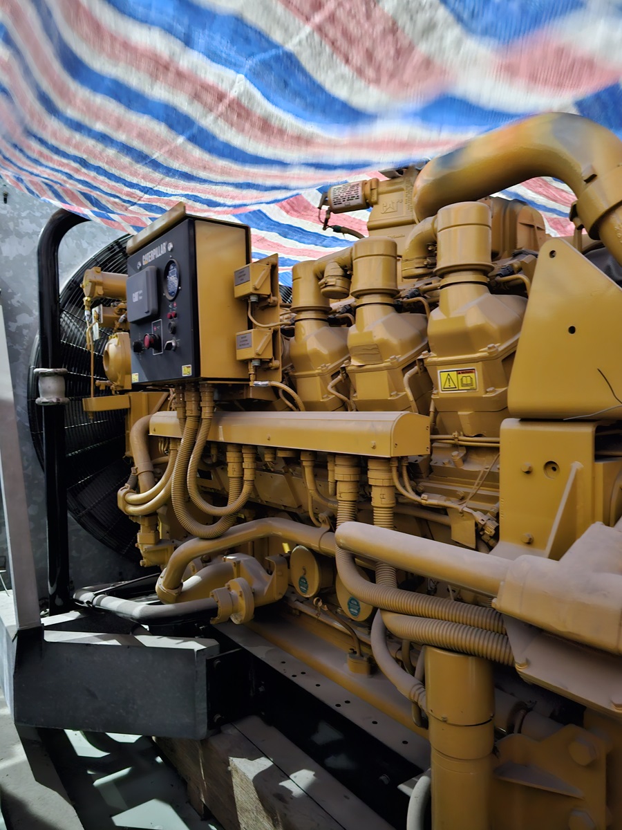 CAT 3512B,Year:2009,Zero Hours with Radiator