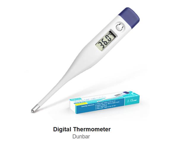 Digital thermometer Europe