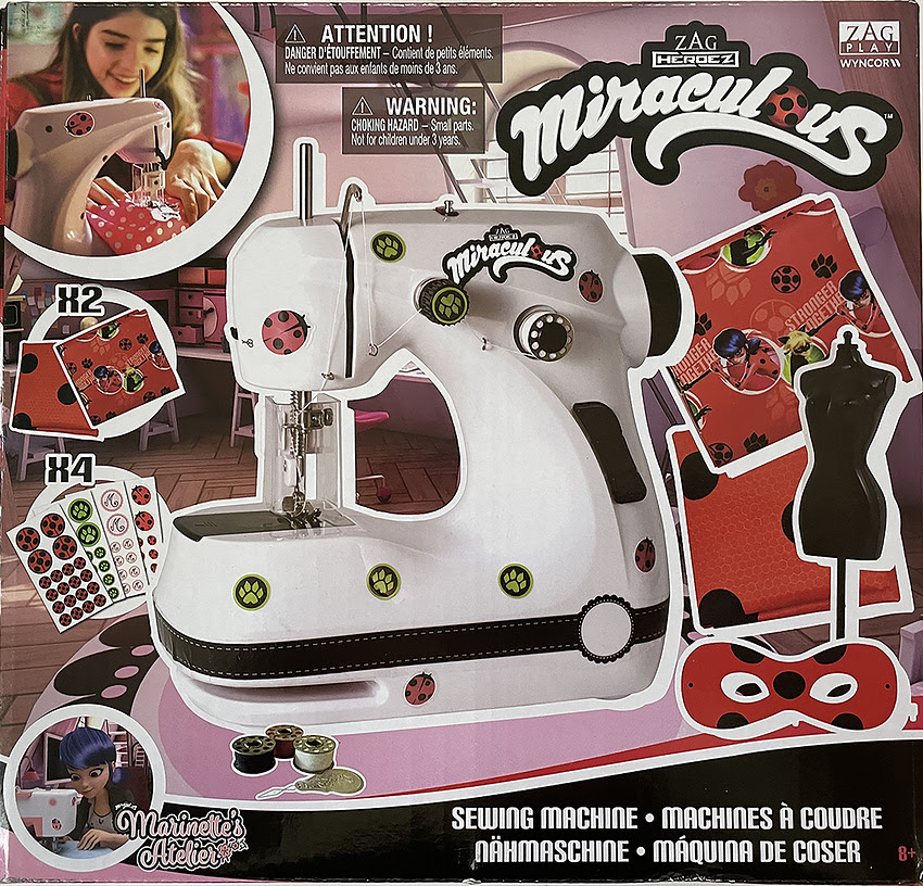 LADYBUG SEWING MACHINE BY MIRACULOUS