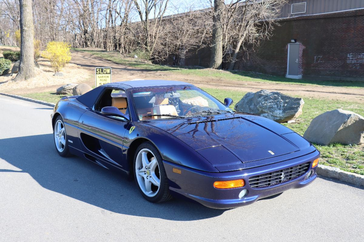 Le Mans Blue 1997 Ferrari F355 Spider 6-Speed