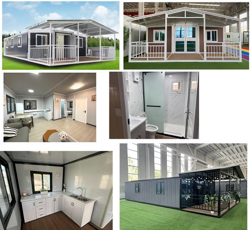 quotation for 30ft expandable container house with veranda&canopy