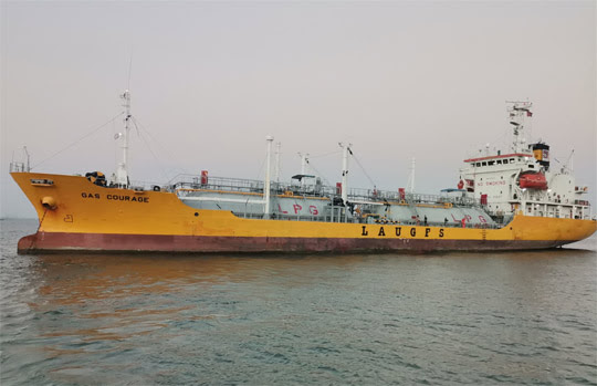 Ref. No. : BNC-LPG-3183-98 (M/T GAS COURAGE), LPG CARRIER (PRESSURIZED)