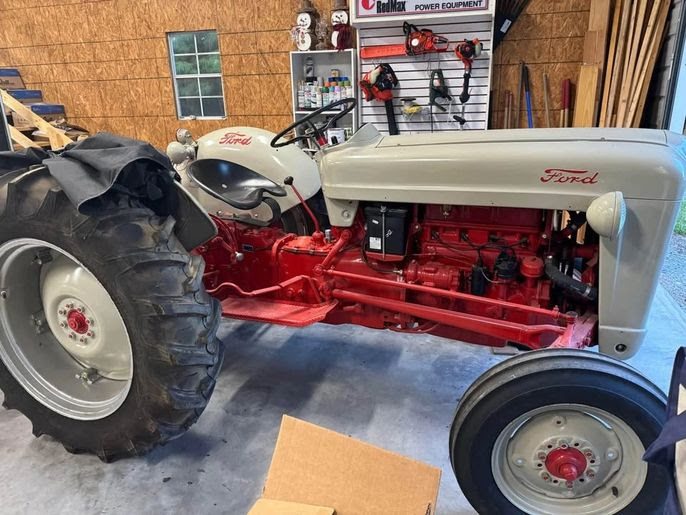 Nice! 1953 Ford NAA Golden Jubilee Tractor