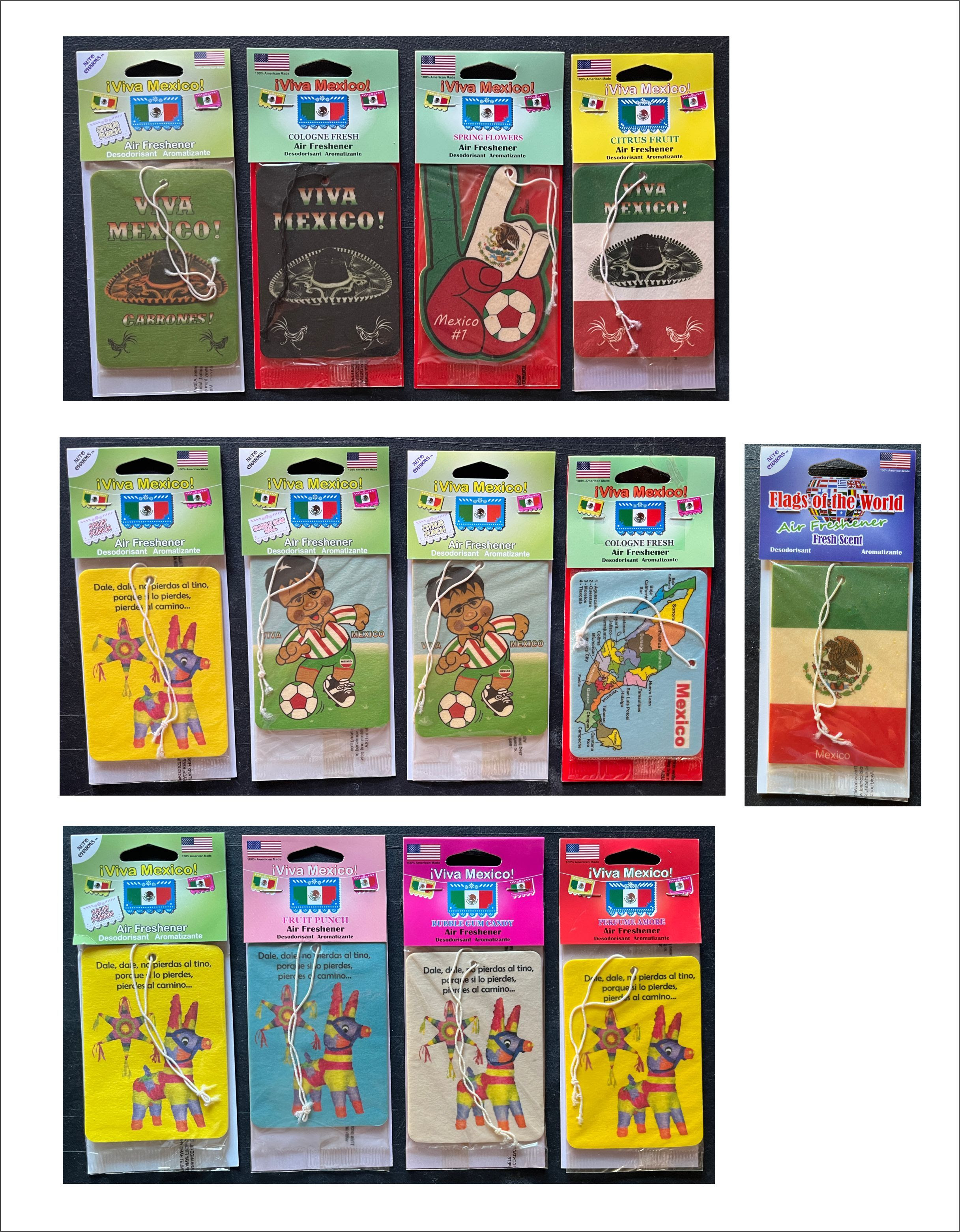 Car Air Fresheners Closeout. 41,698 Units. EXW Las Vegas $0.20 Unit.