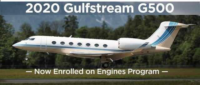 2020 Gulfstream G500 Offered for Sale
