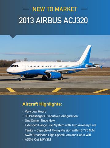 2015 Airbus ACJ320 | New to Market