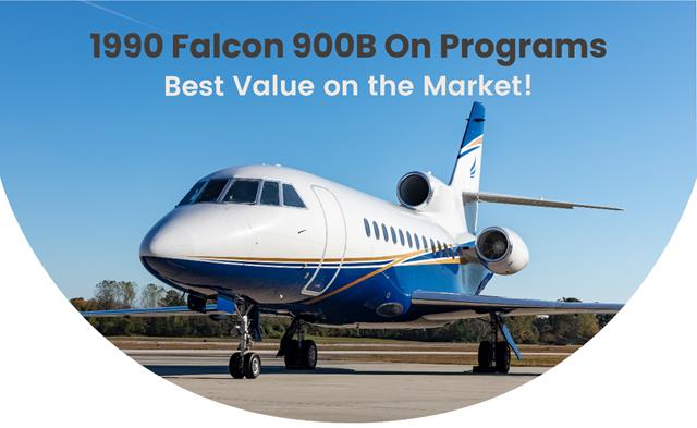Unbeatable Value on Falcon 900B For Sale or Lease