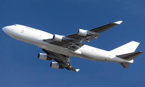 Two 747-400F 