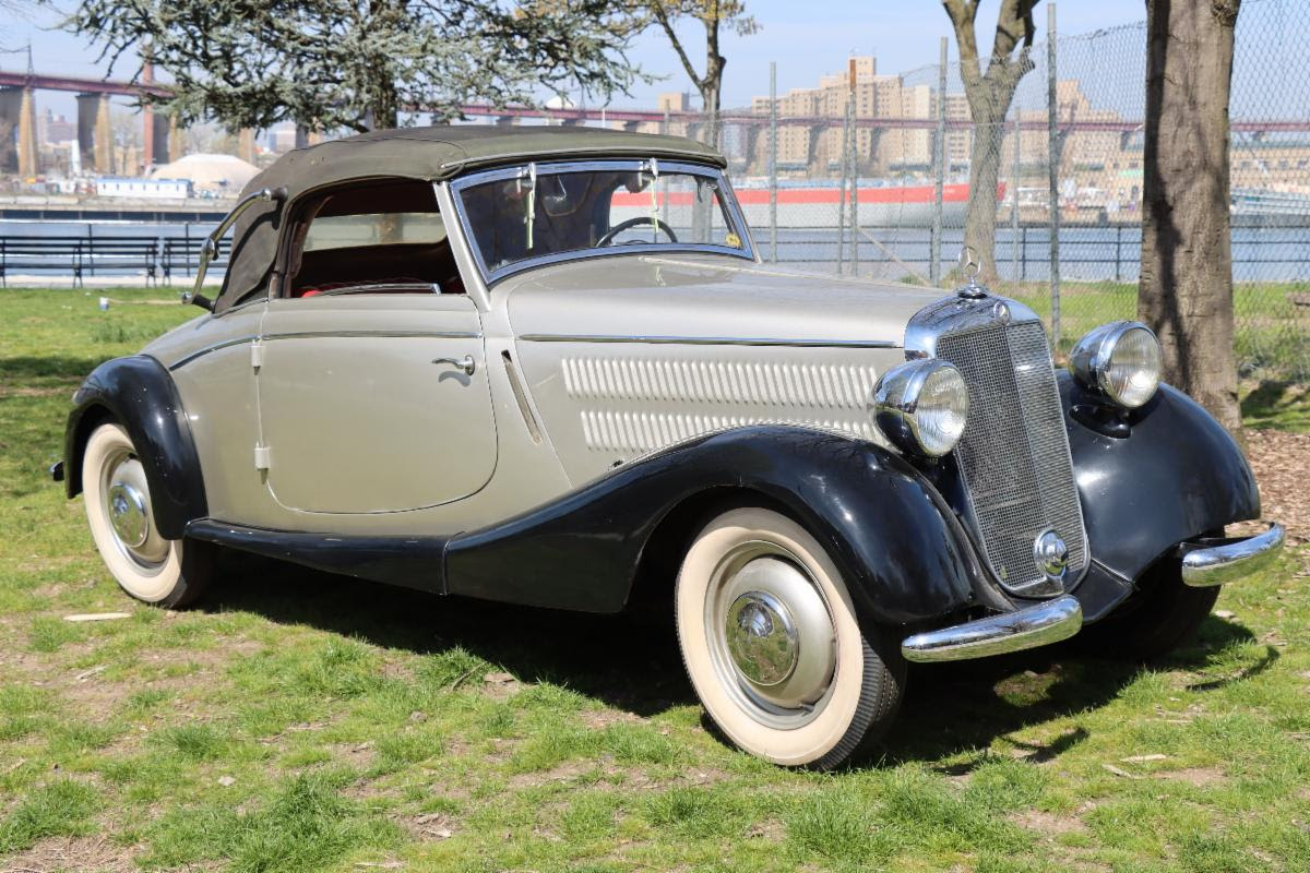 Rare and Desirable 1936 Mercedes-Benz 170V Cabriolet A
