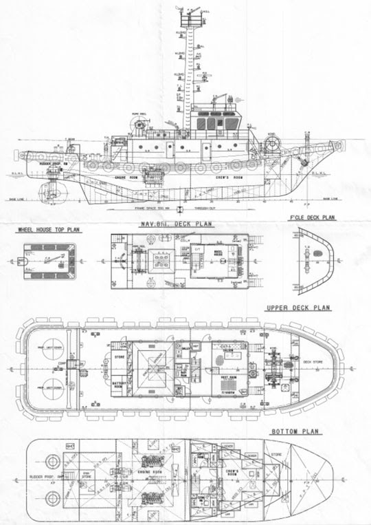 Ref. No. : BNC-HT-2000-12 (M/V TBN),  HARBOR TUG BOAT