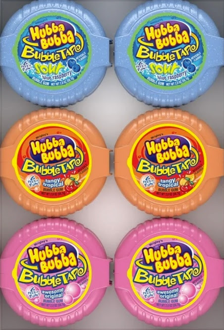 Hubba Bubba 2 oz 12 Pack Bubble Tape Gum. 3000 Packs.  EXW Los Angeles $11.95 Pack of 12. Retail $29.23