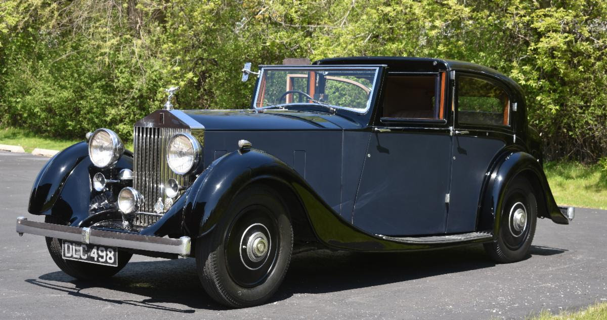 1936 Rolls Royce 25/30 Freestone & Webb Sedanca Deville