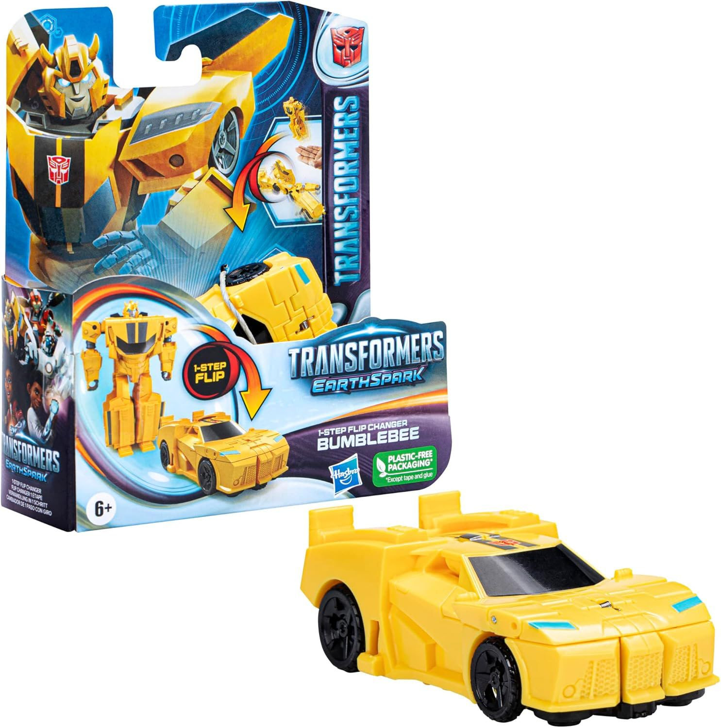 HASBRO TRANSFORMERS EARTH 1 STEP FLIP CHANGER ASSORTMENT.    4824 Units. EXW Los Angeles $5.95 Unit (FIRM). Retail $19.99  