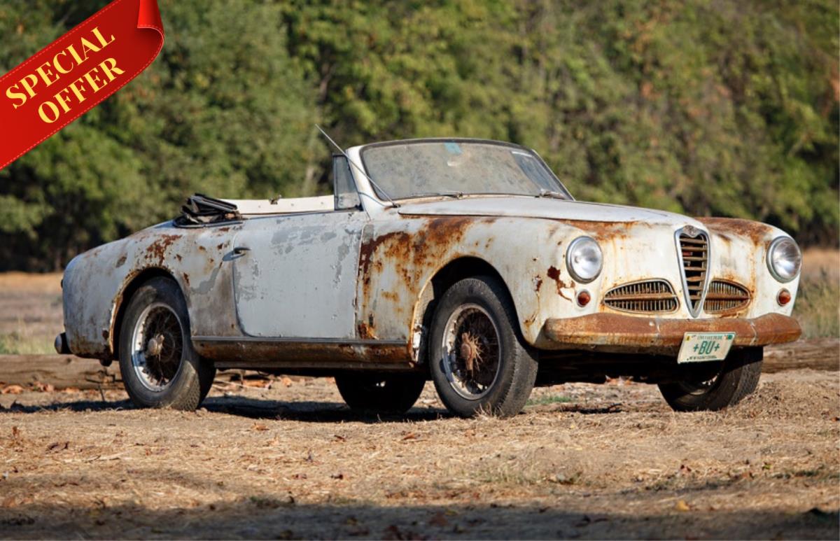 Ultra Rare 1952 Alfa Romeo 1900C Cabriolet