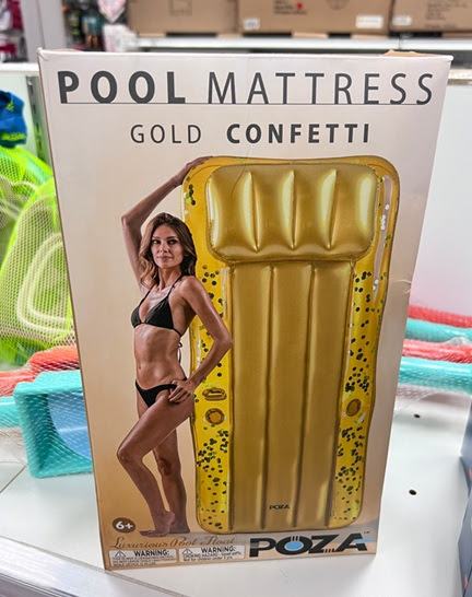 POZA Inflatable Tanning Pool Lounger Float . 252 Units. EXW Los Angeles $14.75 Unit.