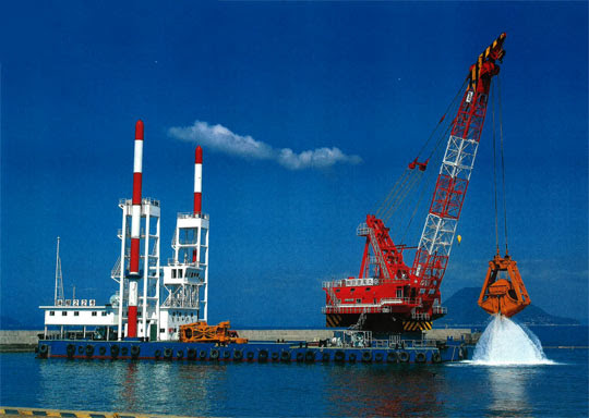 Ref. No. : BNC-GD-310-96 (TBN),  GRAB DREDGER / FLOATING CRANE BARGE