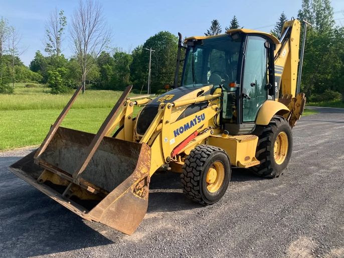 2009 Komatsu WB156PS-5 Backhoe Loader 