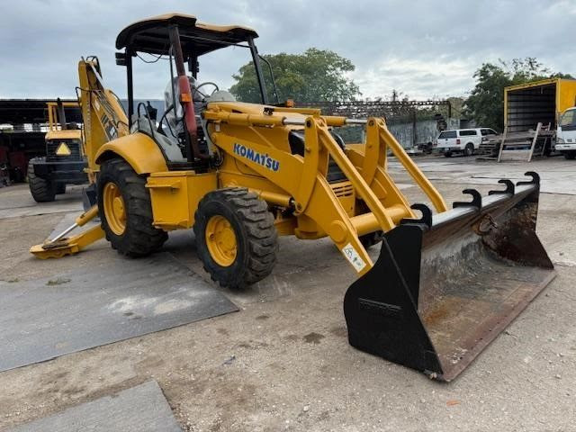 2007 Komatsu WB140 4WD Backhoe Loader